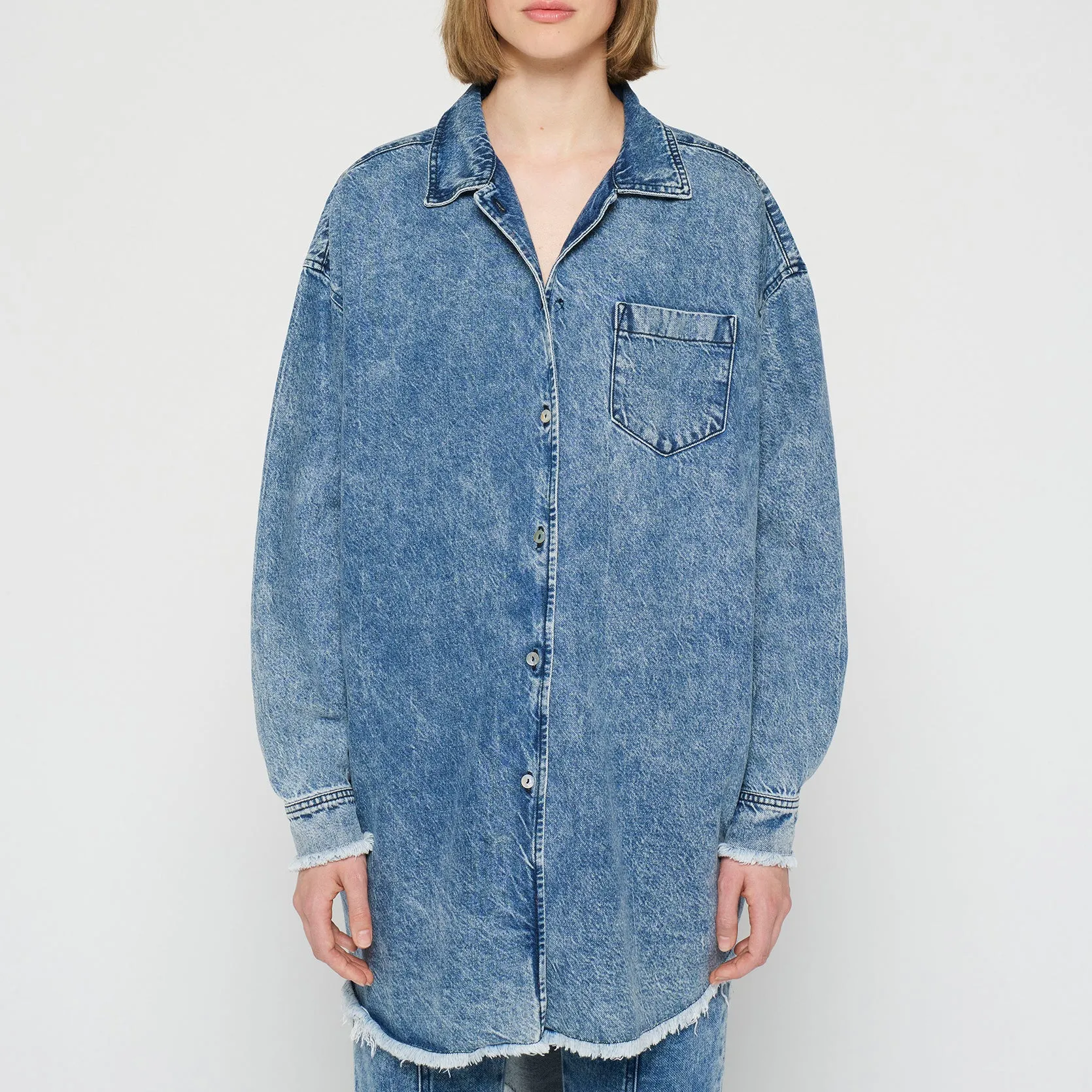 10 Days Oversize Jeanshemd Flowy