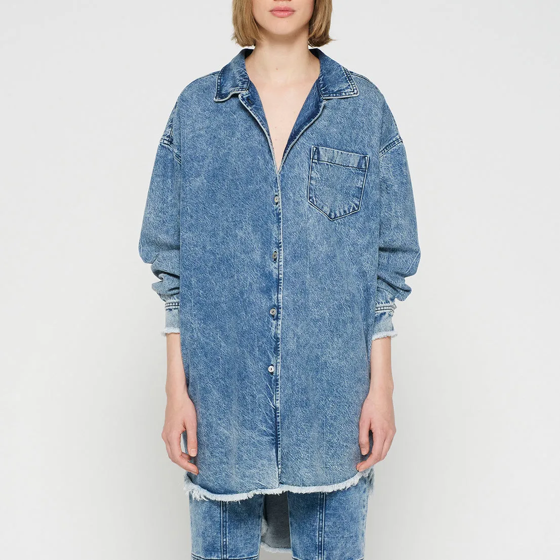 10 Days Oversize Jeanshemd Flowy