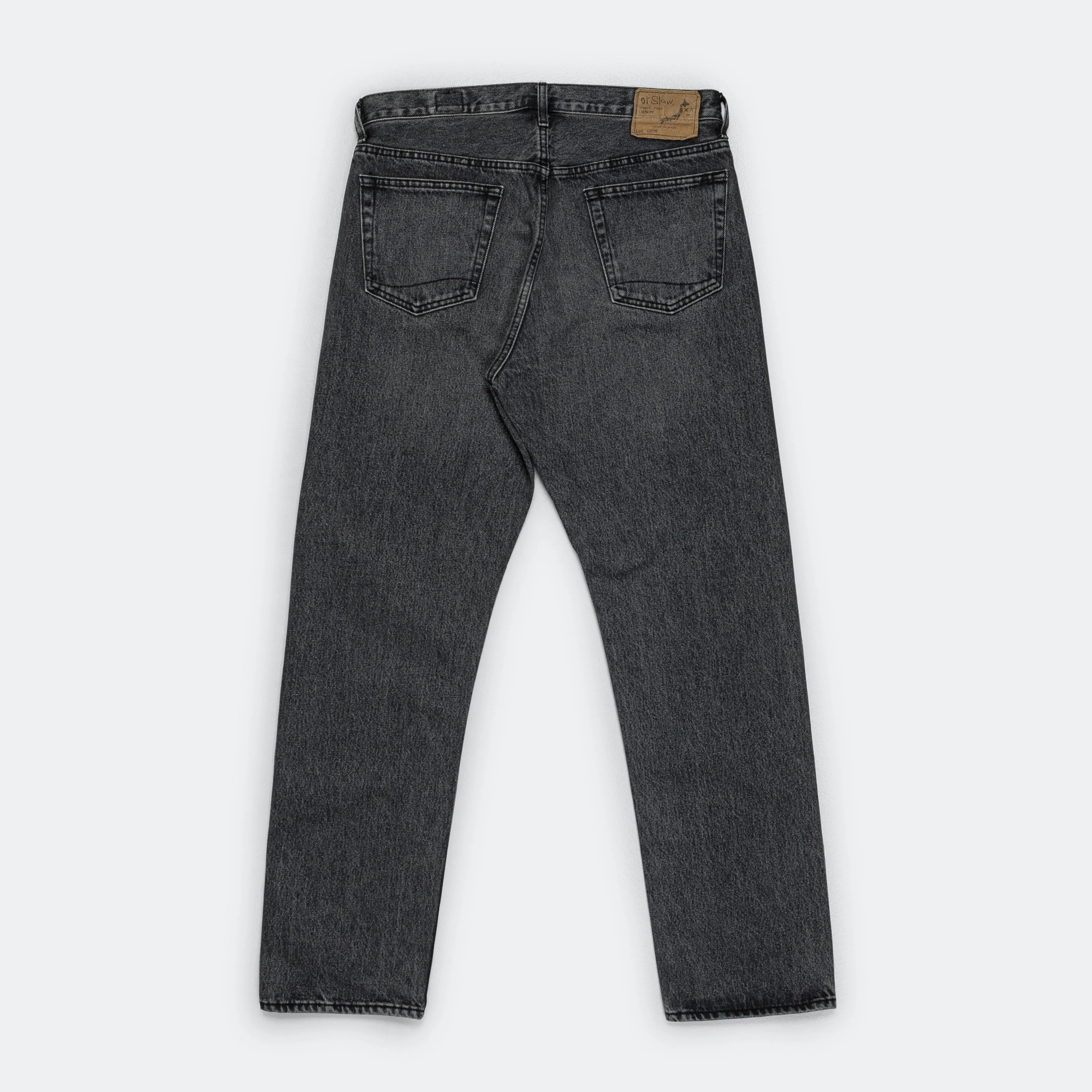 105 90's - Black Denim Stone