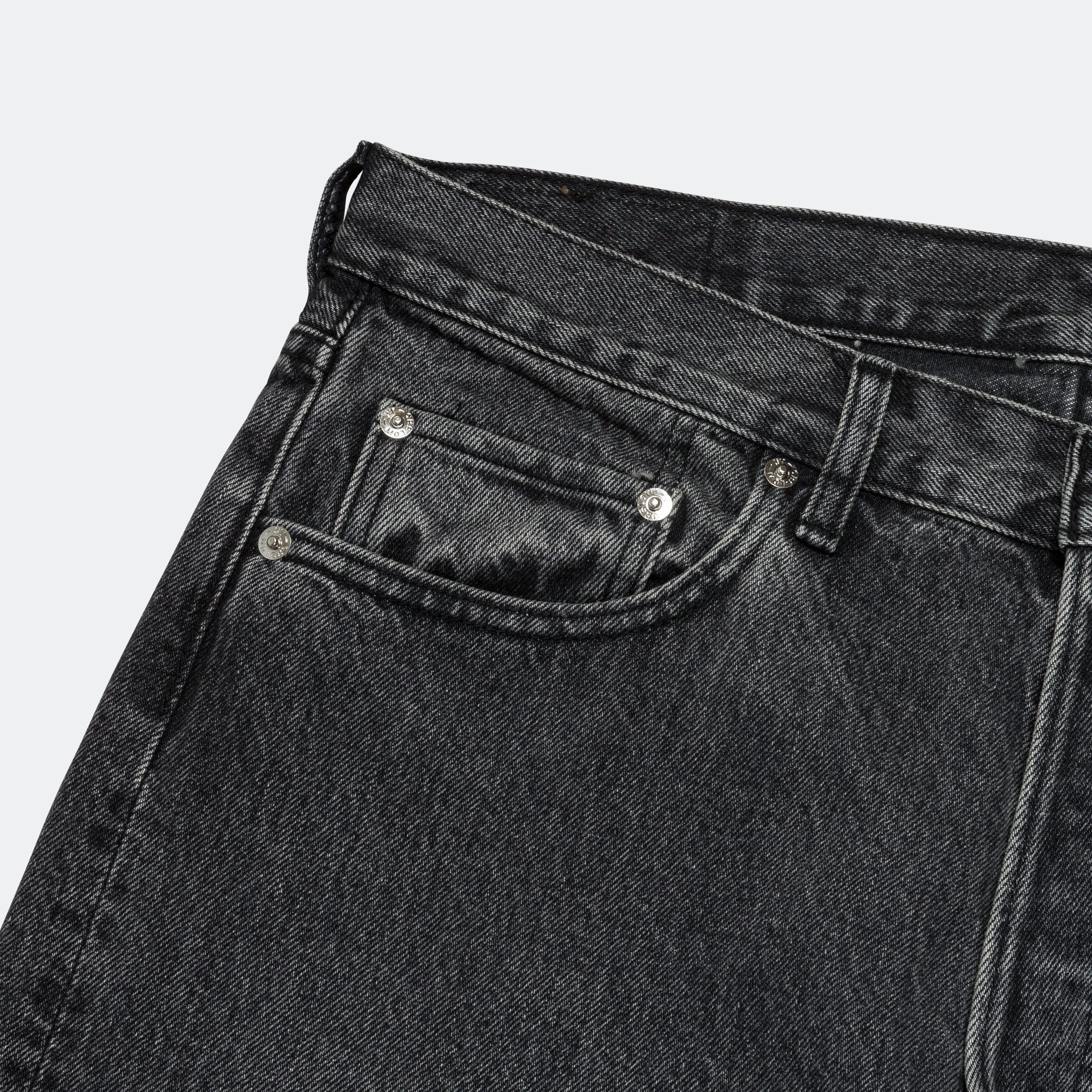 105 90's - Black Denim Stone