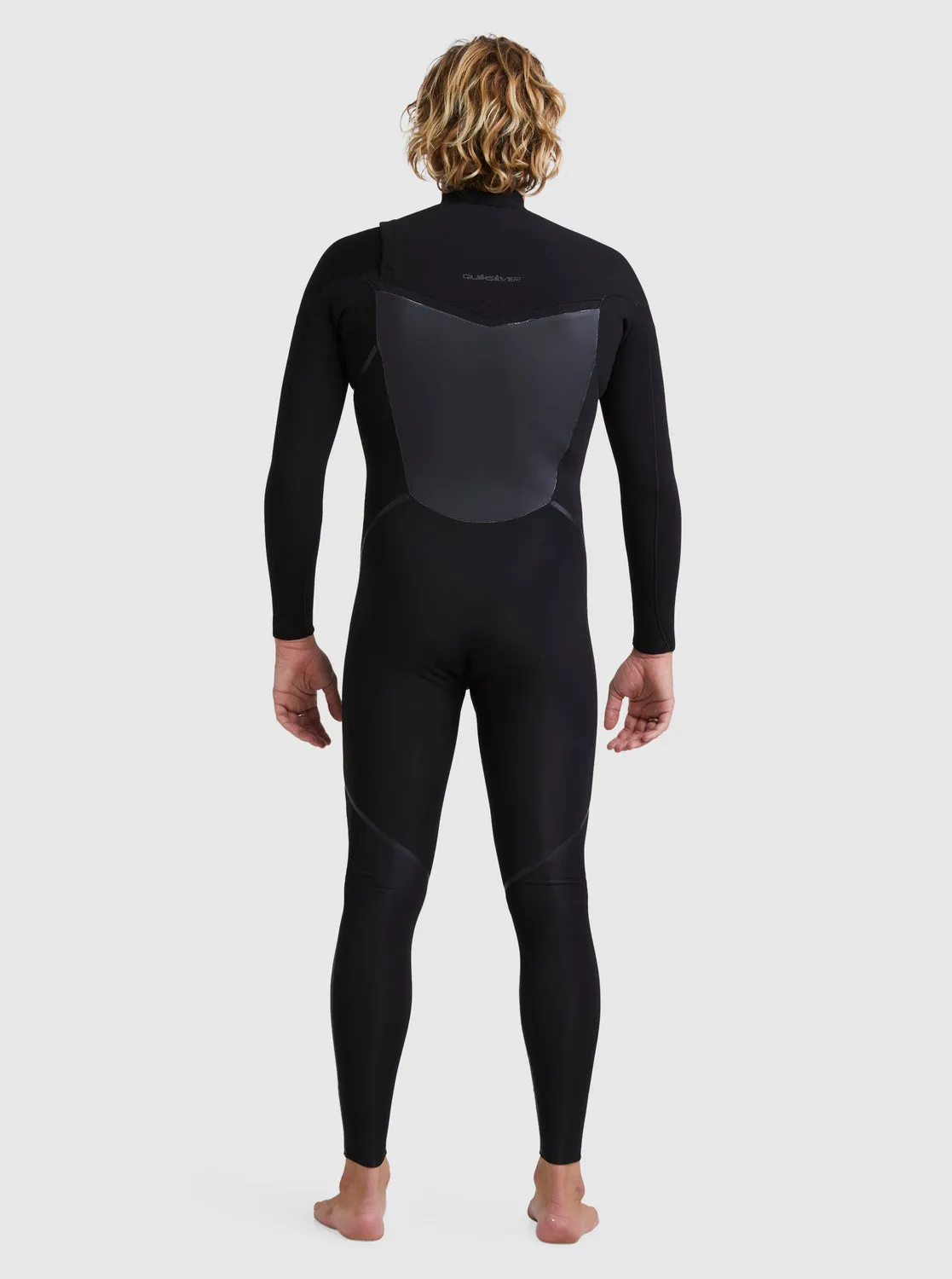 3/2 Marathon Sessions Chest-Zip Wetsuit - Black