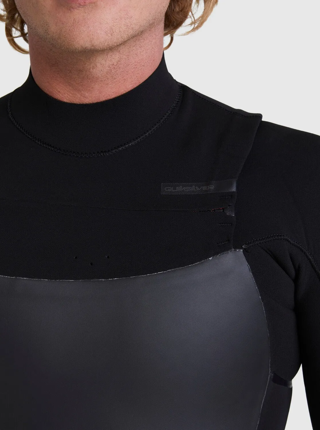 3/2 Marathon Sessions Chest-Zip Wetsuit - Black