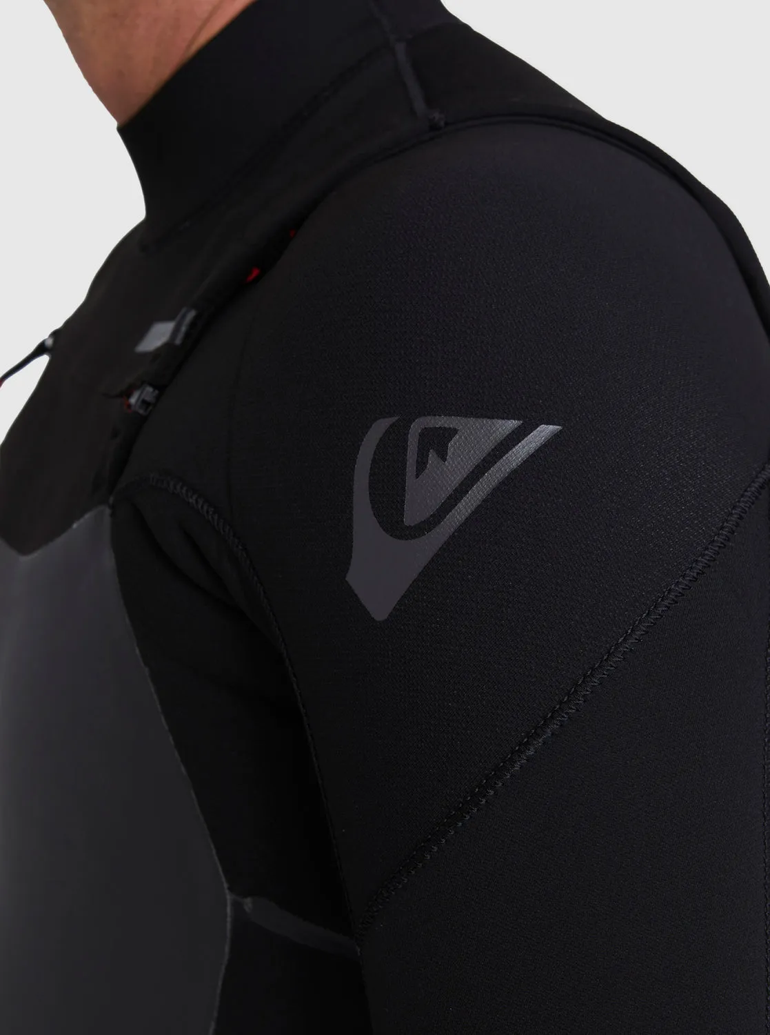 3/2 Marathon Sessions Chest-Zip Wetsuit - Black