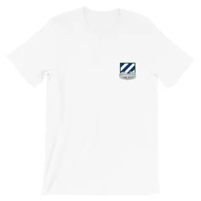 3rd Infantry patch and Combat Action Badge (CAB) Short-Sleeve Unisex T-Shirt