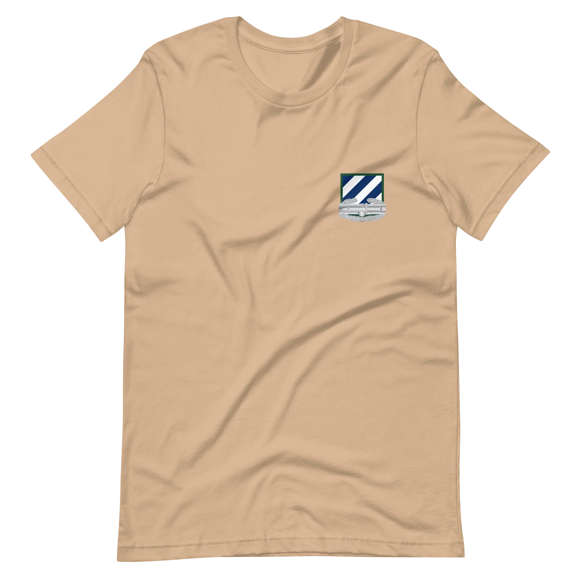 3rd Infantry patch and Combat Action Badge (CAB) Short-Sleeve Unisex T-Shirt