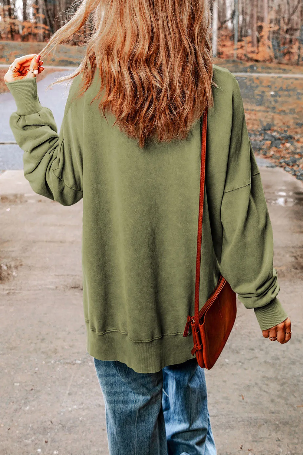 5 Cozy Drop Shoulder Sweatshirts ( S - 2X)