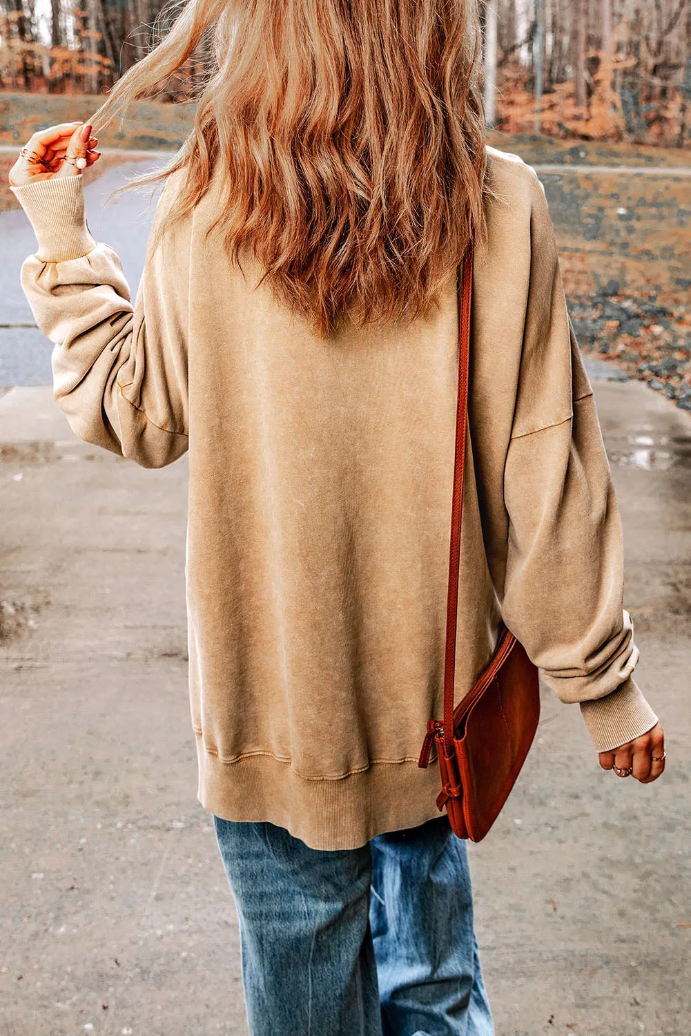 5 Cozy Drop Shoulder Sweatshirts ( S - 2X)