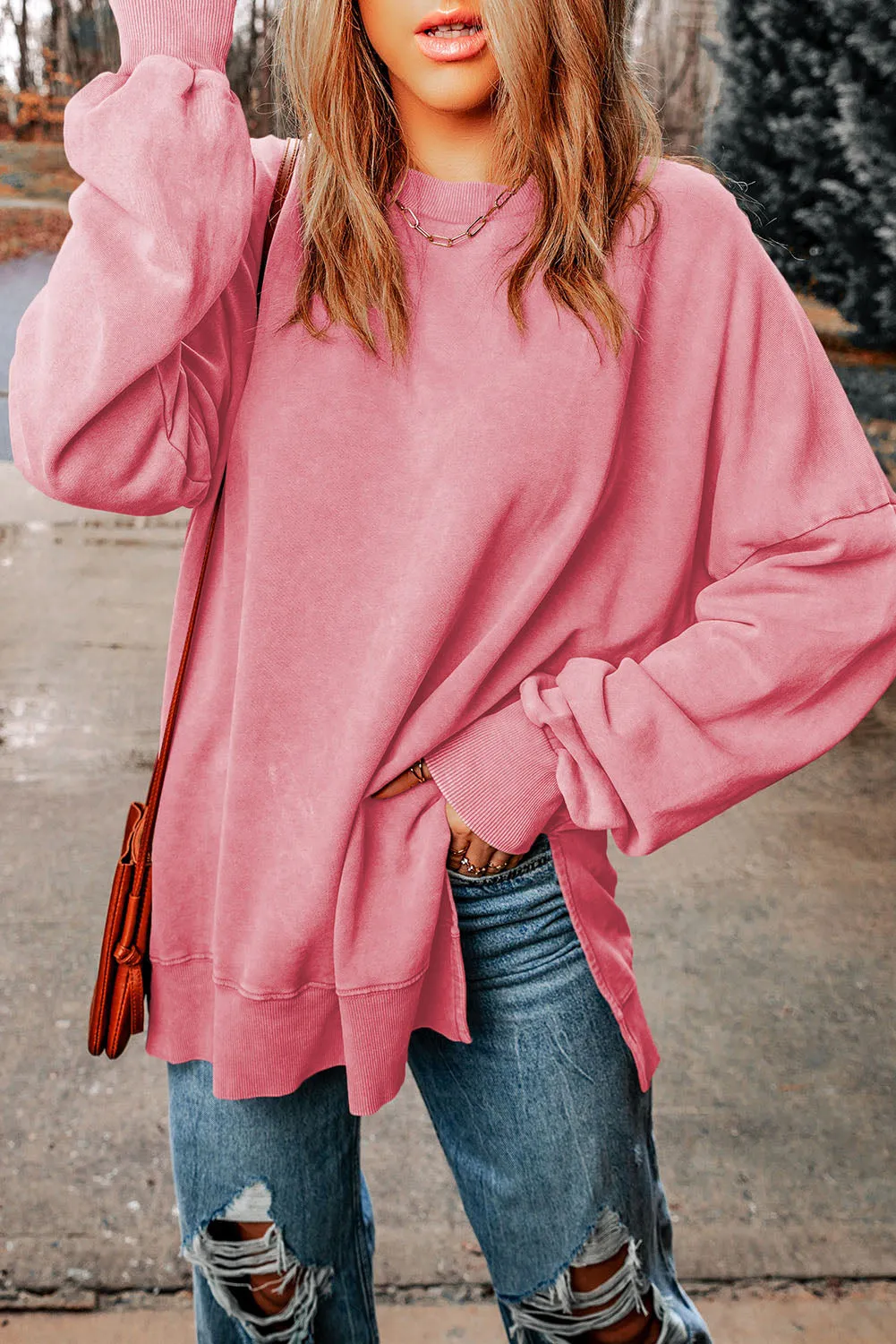 5 Cozy Drop Shoulder Sweatshirts ( S - 2X)