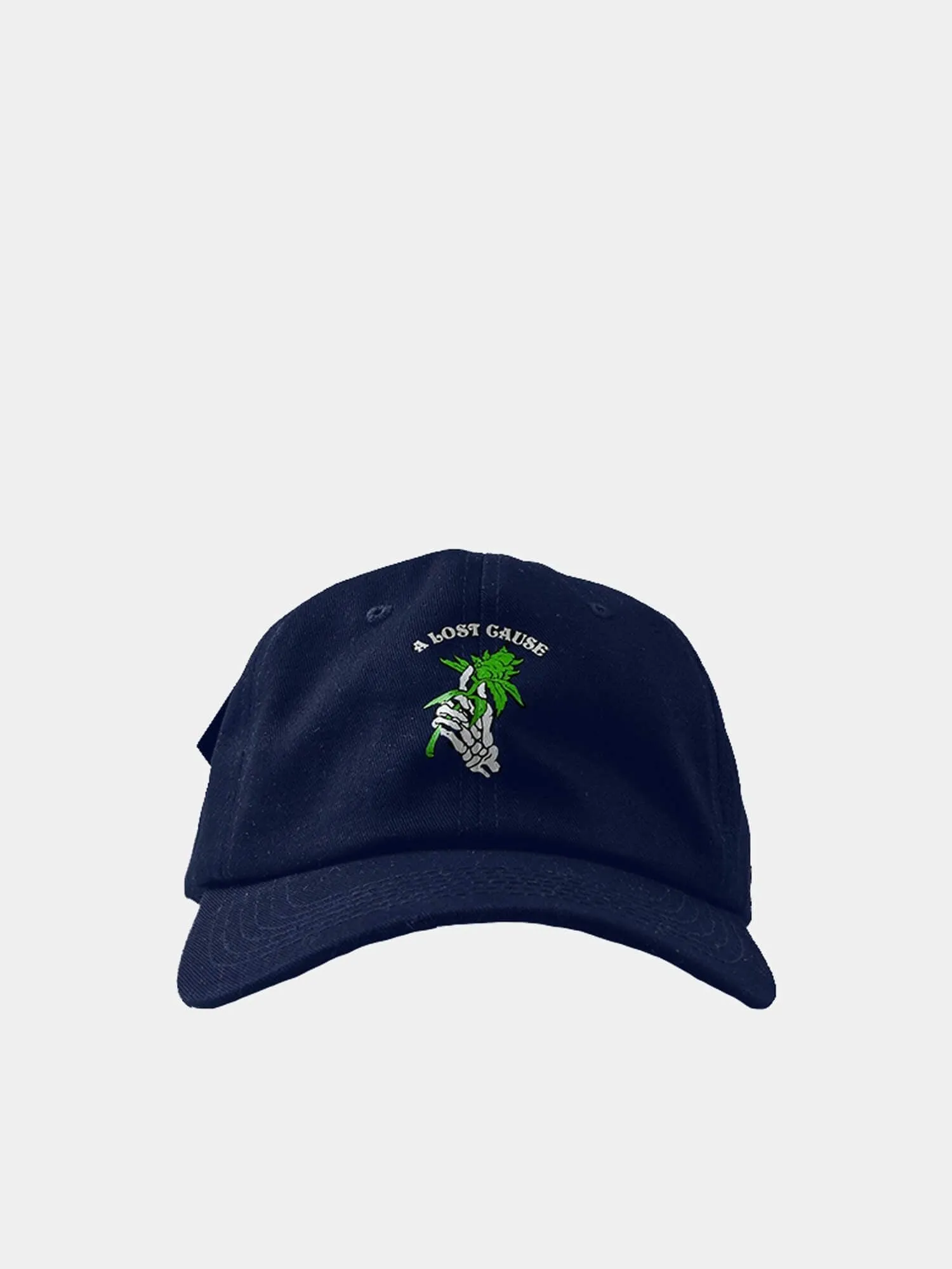 A Lost Cause All I Weed V2 Dad Cap - Navy