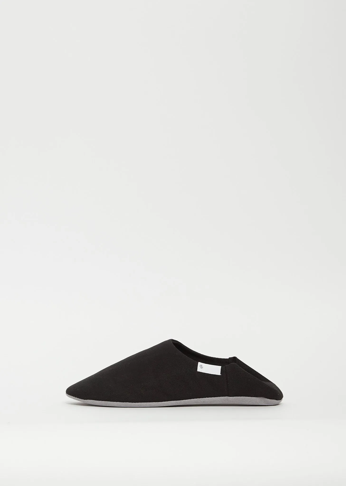 Abe Canvas Home Shoes - Black