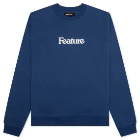 Academy Crewneck - Dazzling Blue/Glass Green