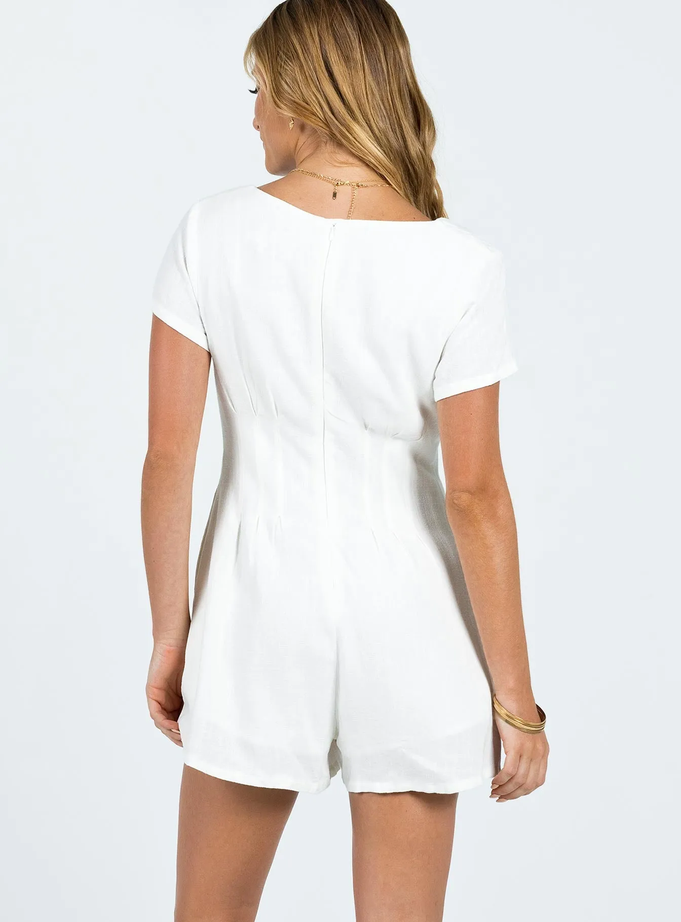 Adi Playsuit White