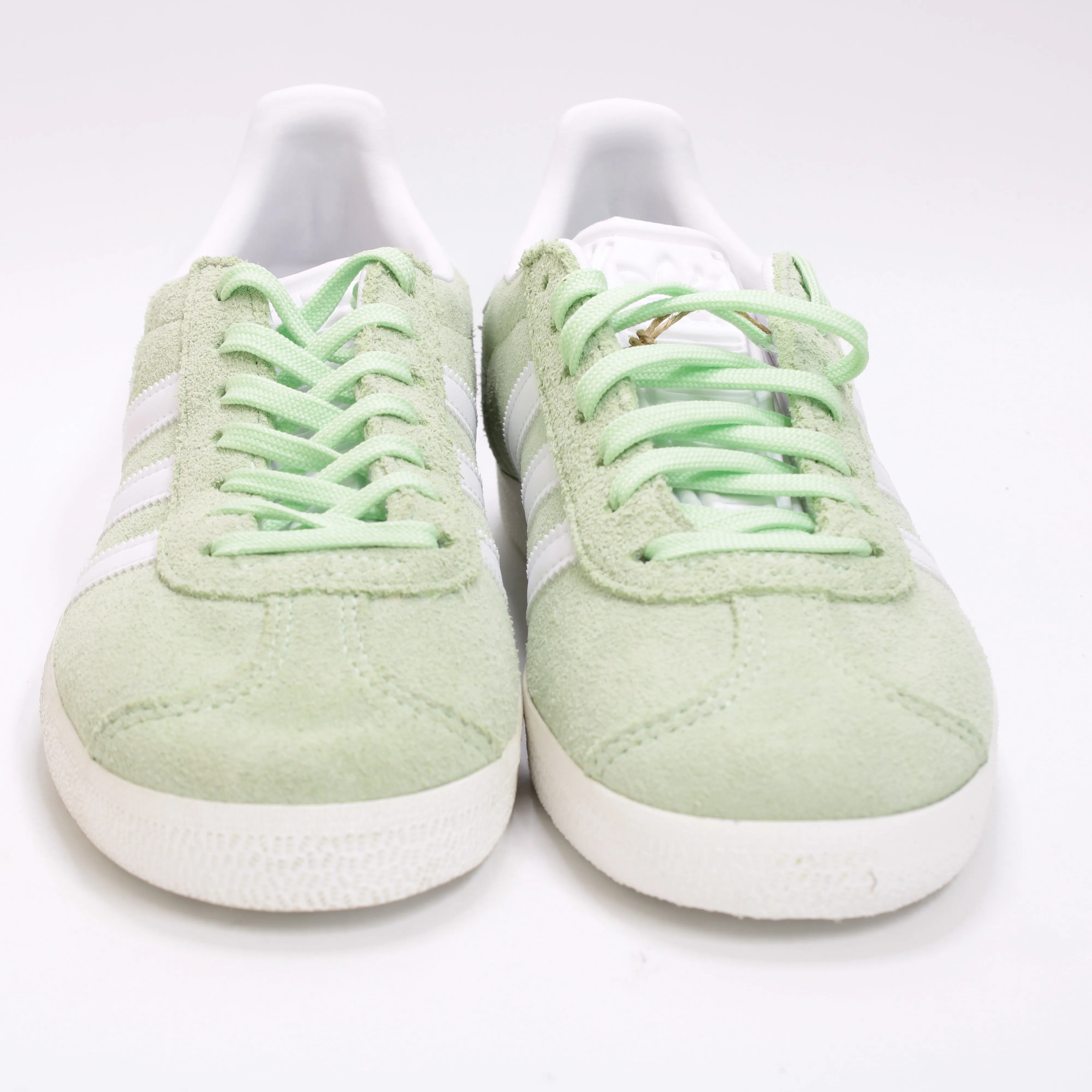 adidas Gazelle Trainers Semi Green Spark White Semi Green Spark