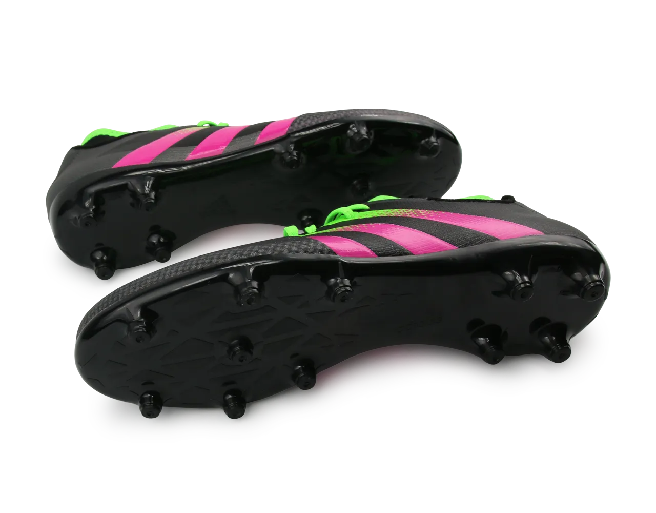 adidas Men's ACE 16.3 Primemesh FG/AG Black/Solar Green/Shock Pink