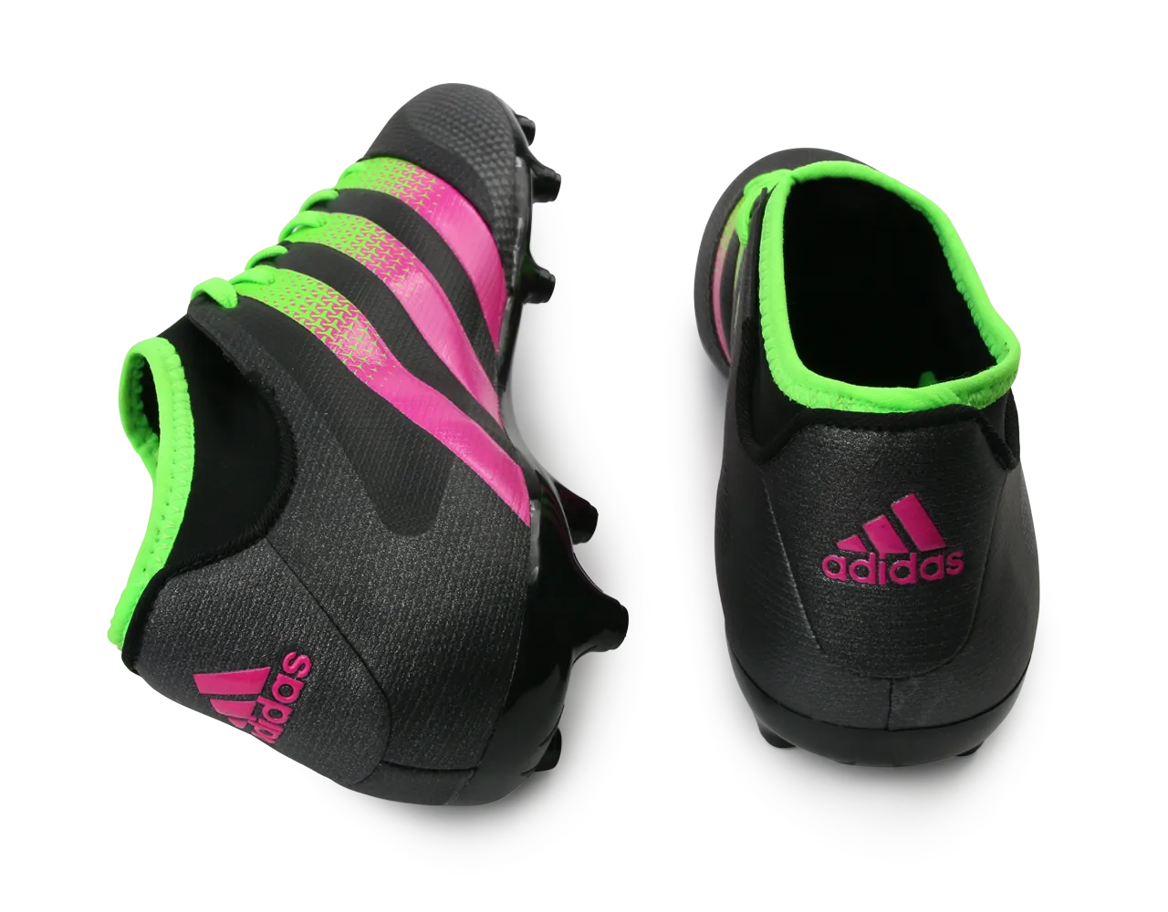 adidas Men's ACE 16.3 Primemesh FG/AG Black/Solar Green/Shock Pink