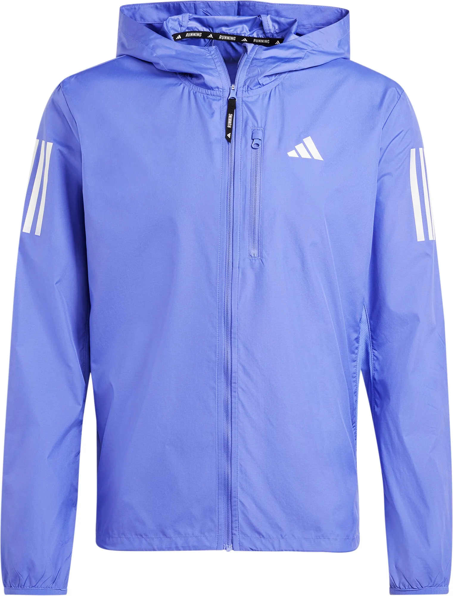 adidas Own The Run Mens Running Jacket - Blue