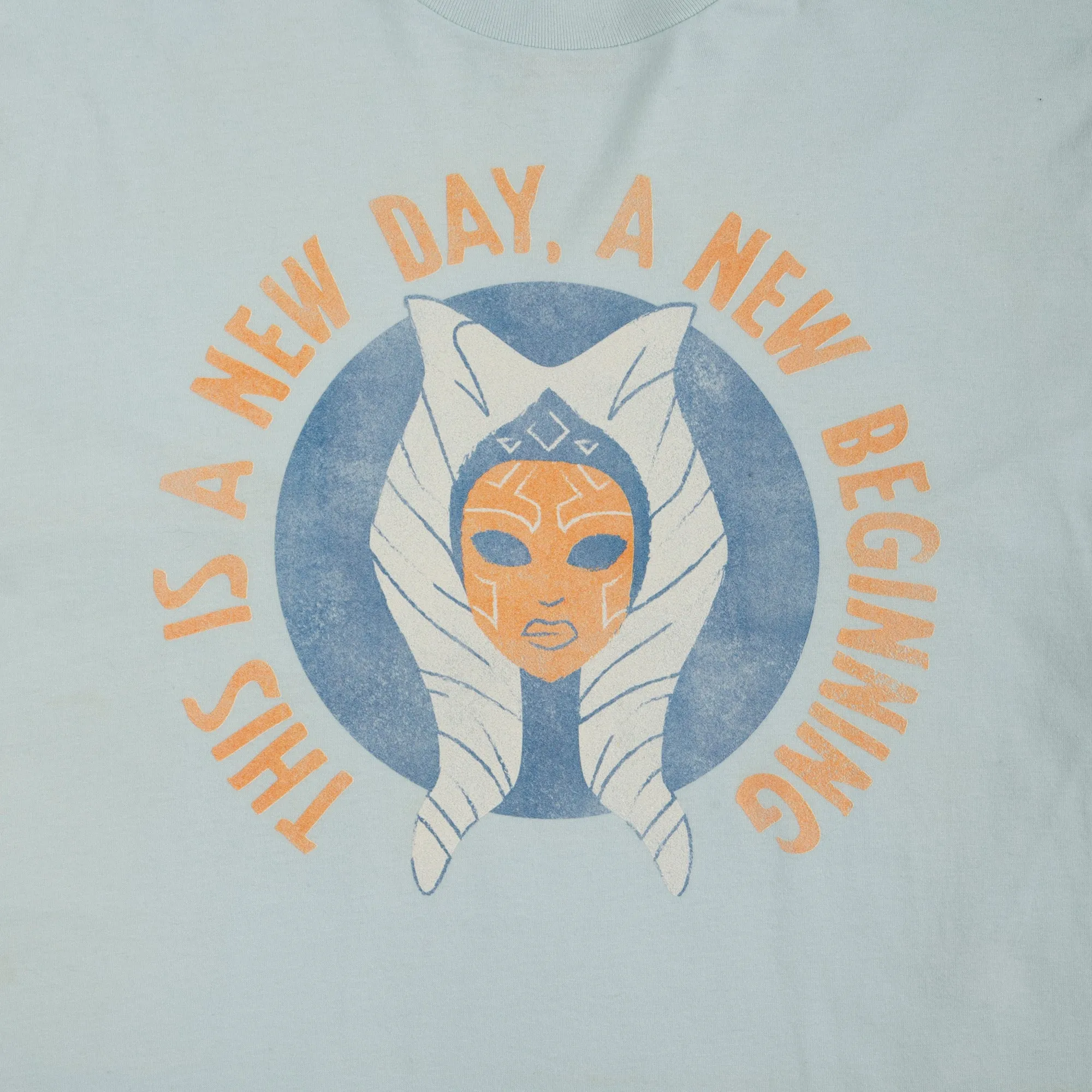 Ahsoka It's a New Day Blue Tee