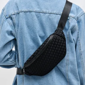 Aim High  Woven Neoprene Belt Bag