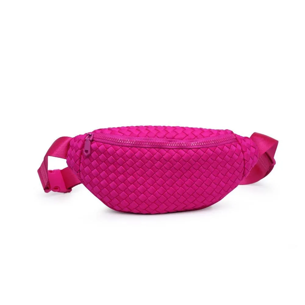 Aim High  Woven Neoprene Belt Bag