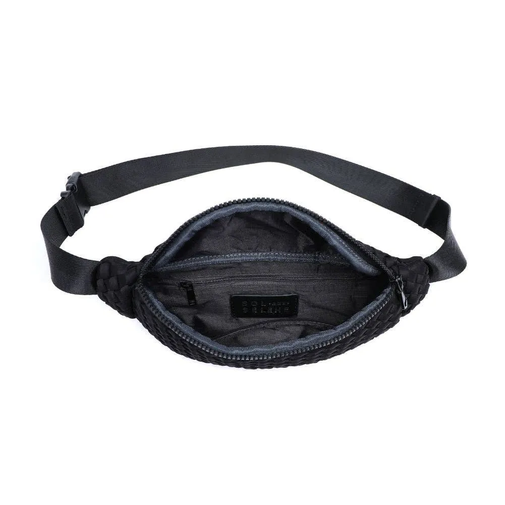 Aim High  Woven Neoprene Belt Bag