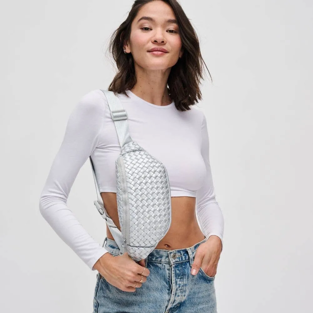 Aim High  Woven Neoprene Belt Bag