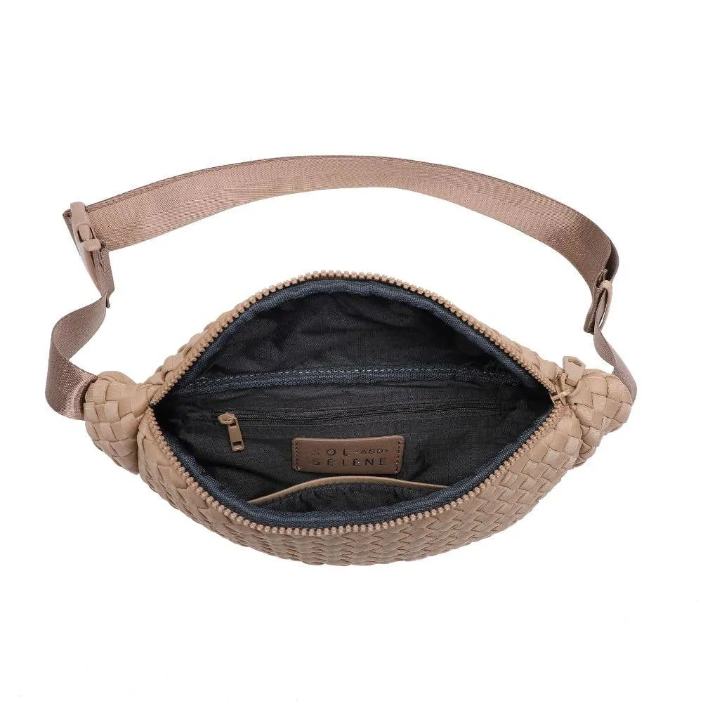 Aim High  Woven Neoprene Belt Bag