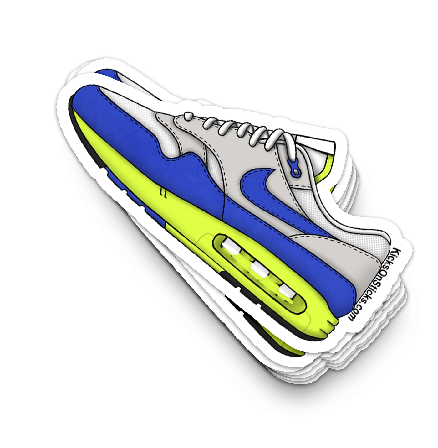 Air Max 1 "Big Bubble Royal AMD 24" Sneaker Sticker