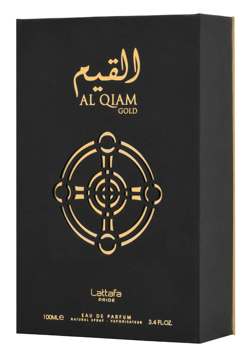 Al Qiam Gold By LATTAFA PRIDE Eau De Parfum Spray 3.4 oz 100 ml