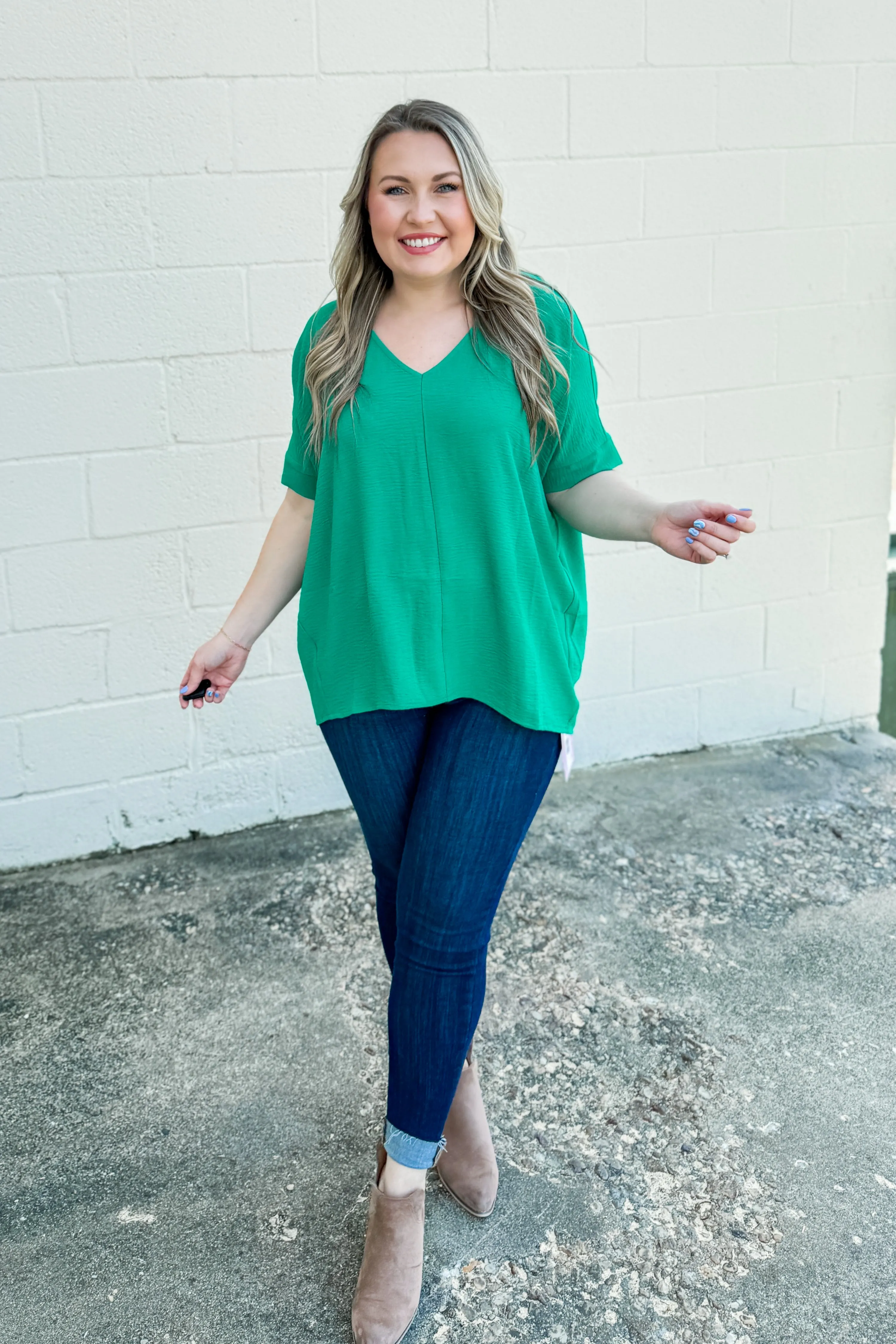 All You Need Airflow Top, Kelly Green