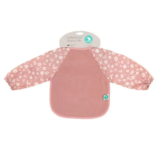 All4ella Long Sleeve Bib - Dusty Pink