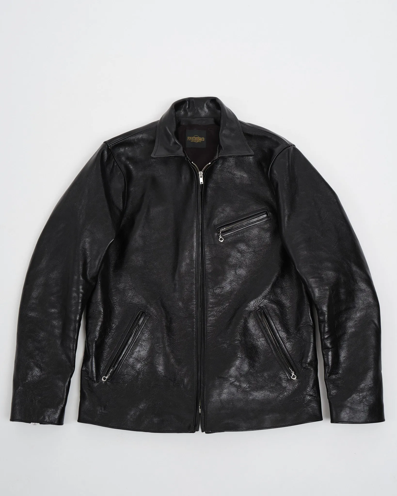 Alonzo Jacket ACJK019 Horsehide Black