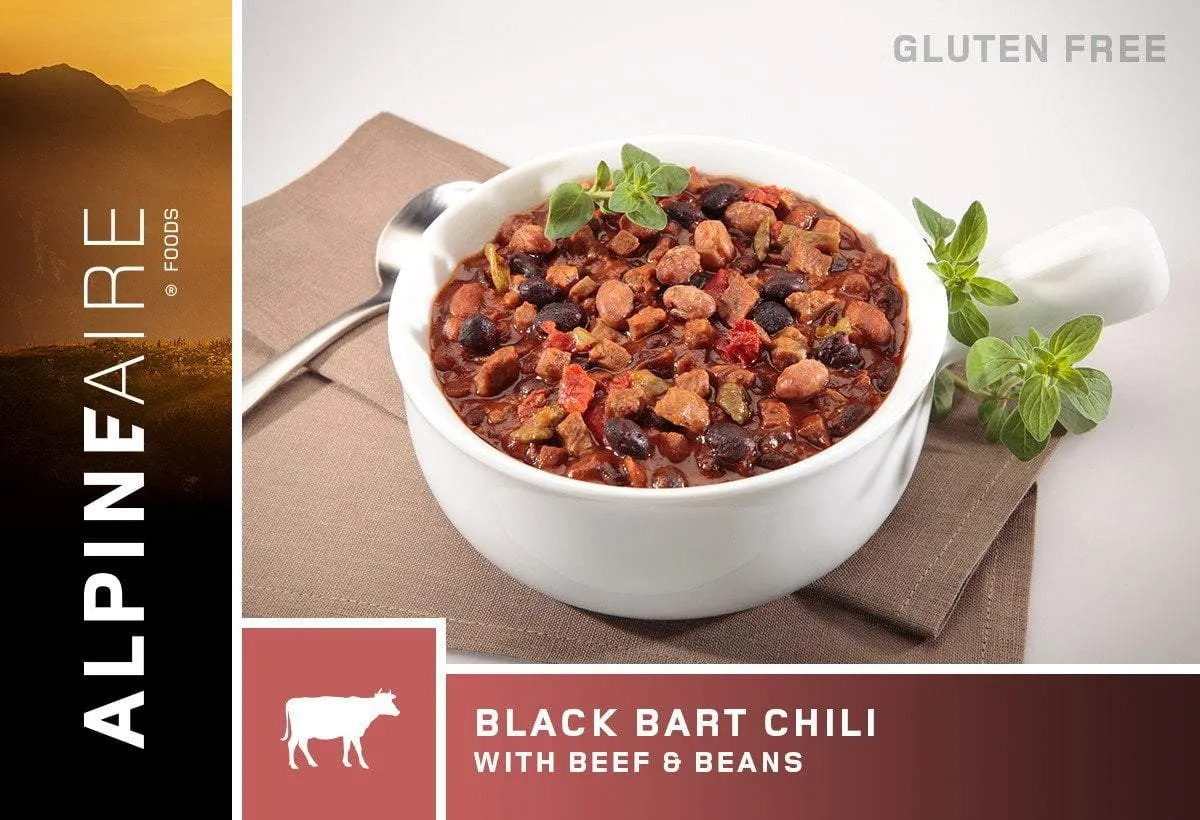 AlpineAire Black Bart Chili with Beef and Beans