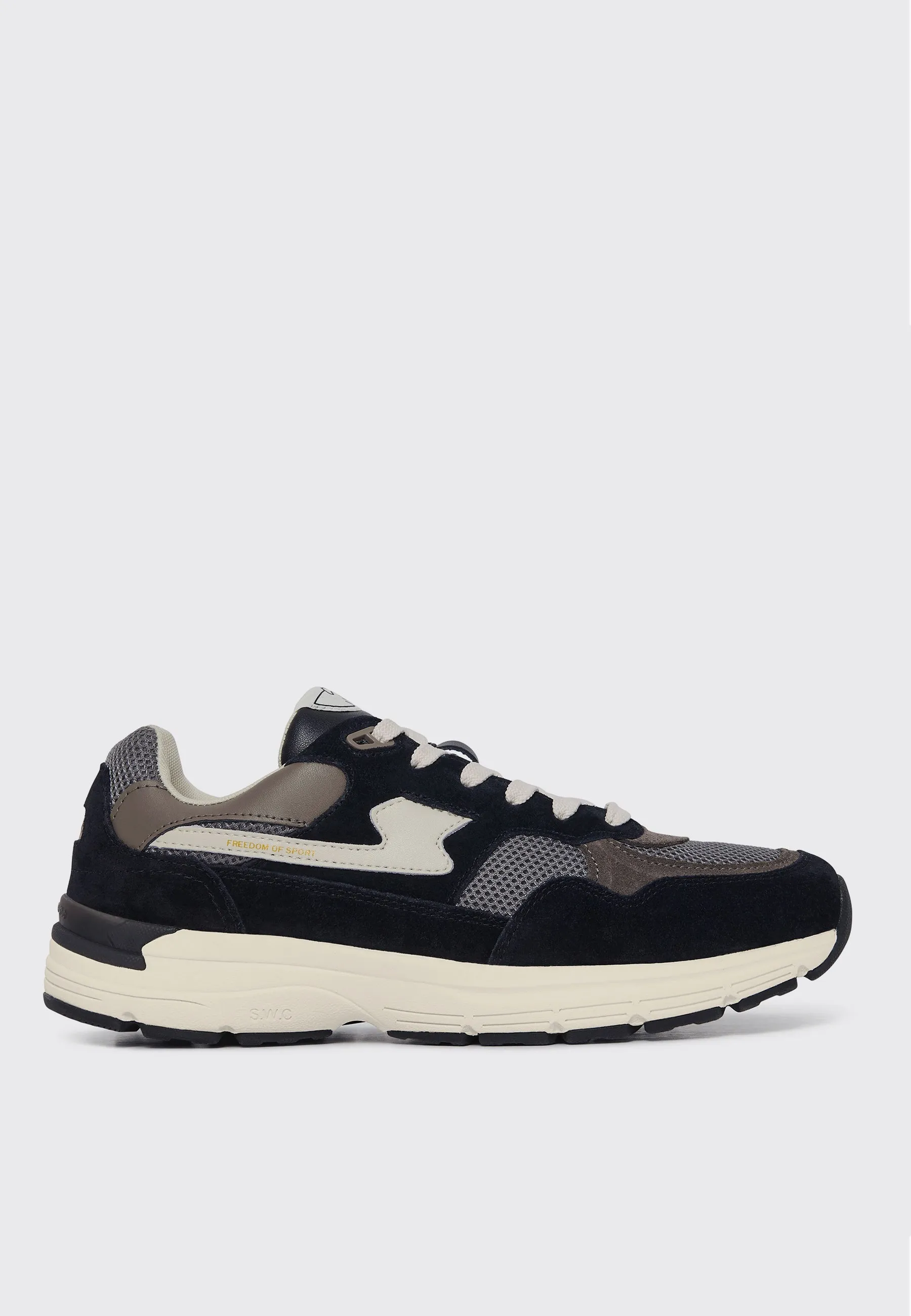 Amiel S-Strike Suede - Black/Grey