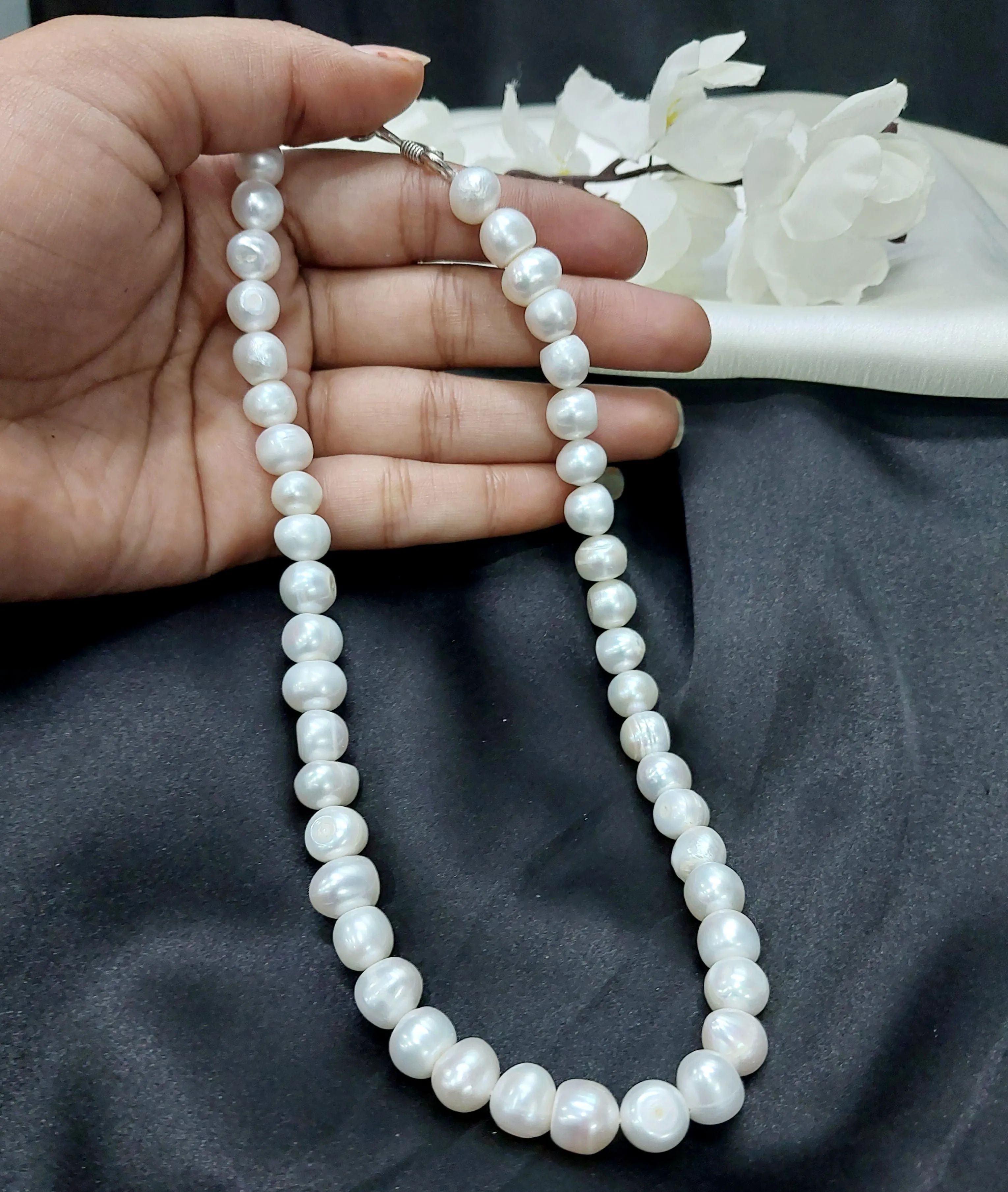 Amina Fresh Water Pearl Necklace