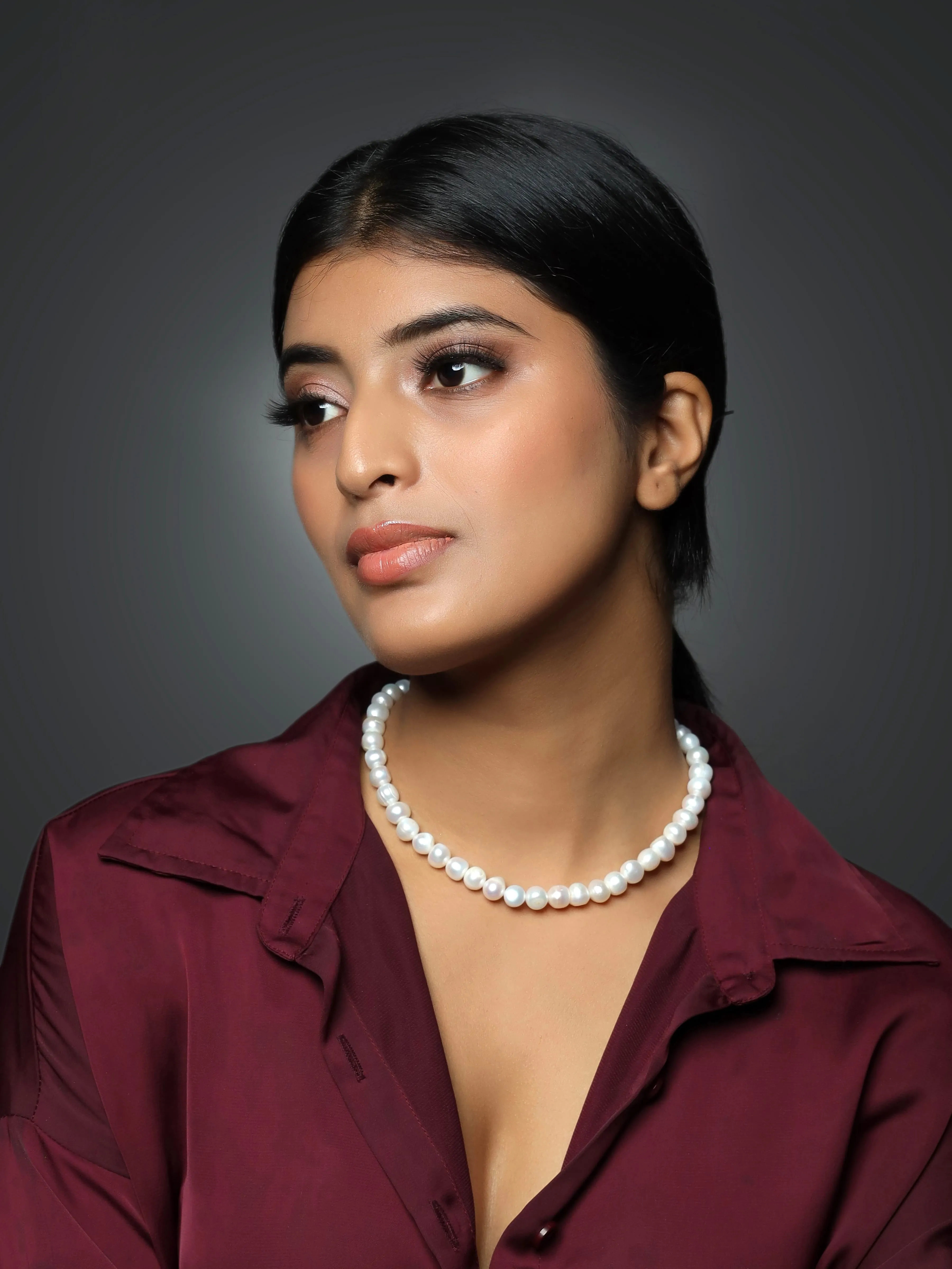 Amina Fresh Water Pearl Necklace