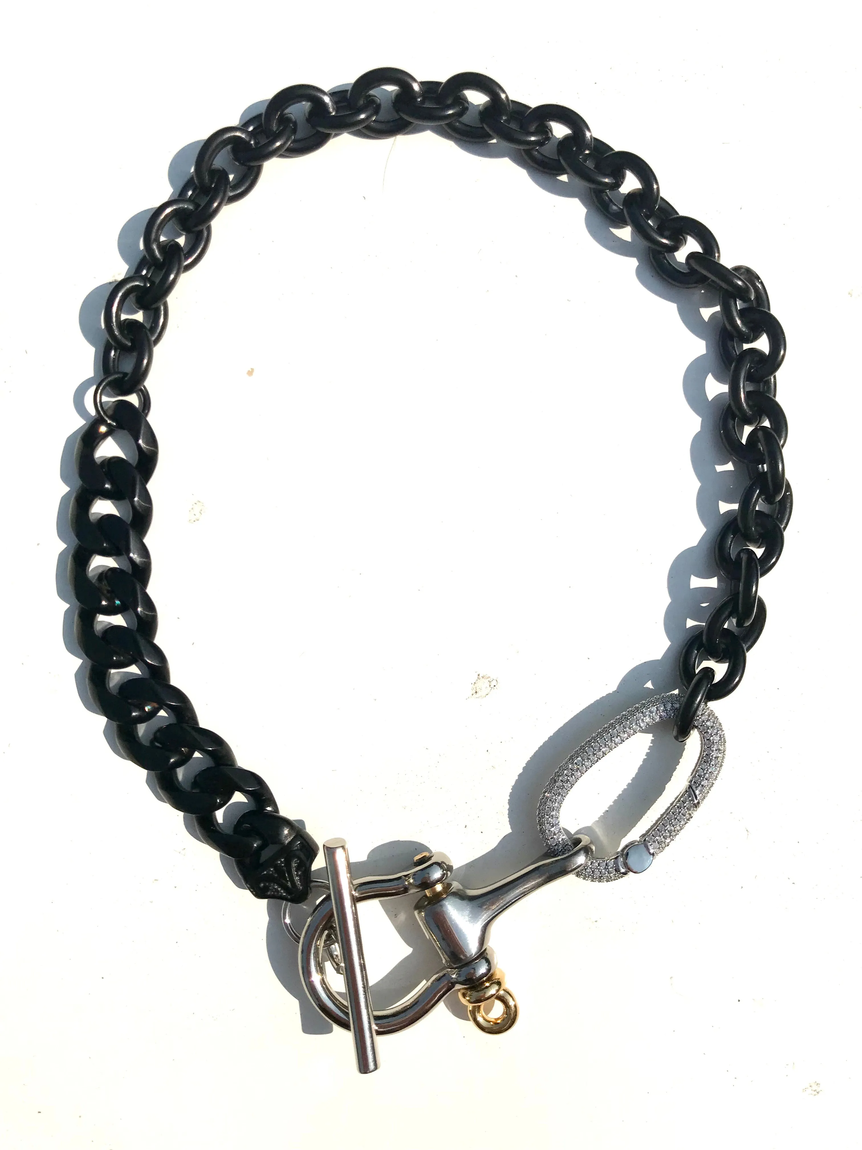 ARIES NECKLACE - BLACK