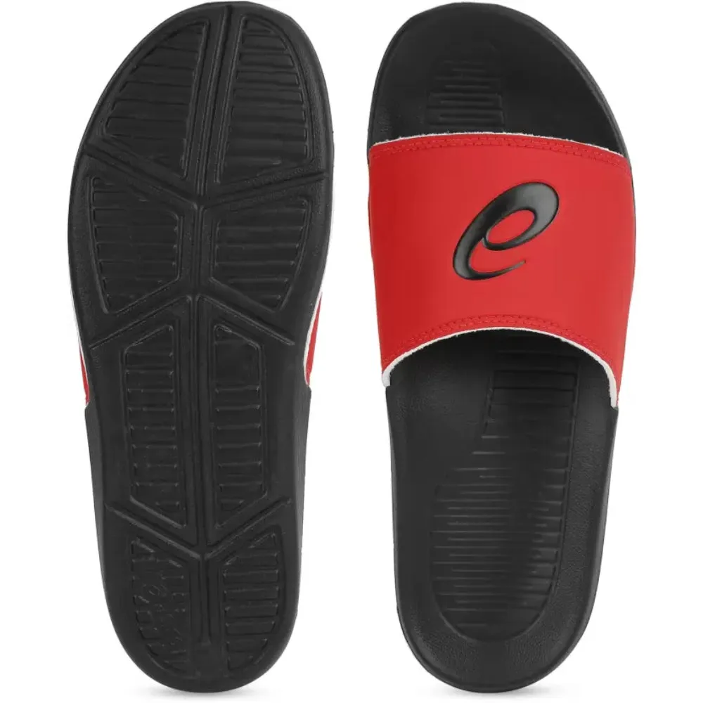 ASICS Unisex SPRL Slide (Electric Red/Performance Black)