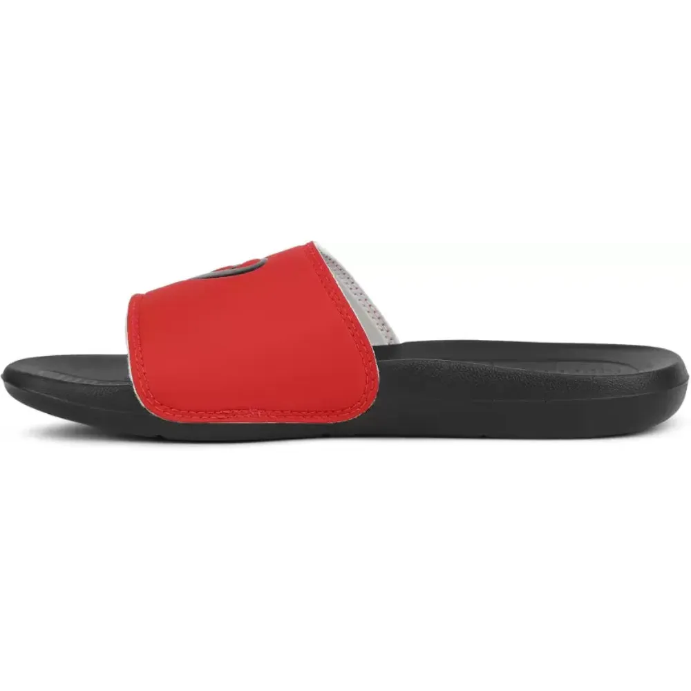 ASICS Unisex SPRL Slide (Electric Red/Performance Black)