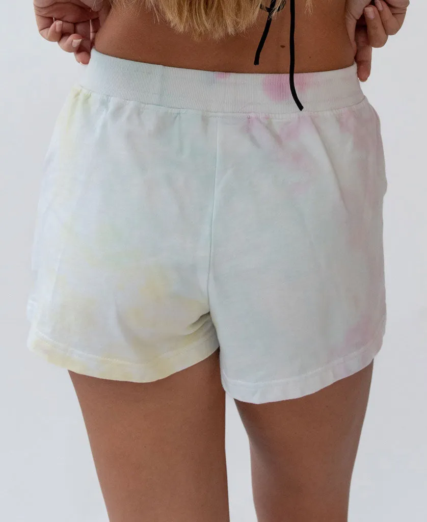 Aster Short | Tie Dye Pink