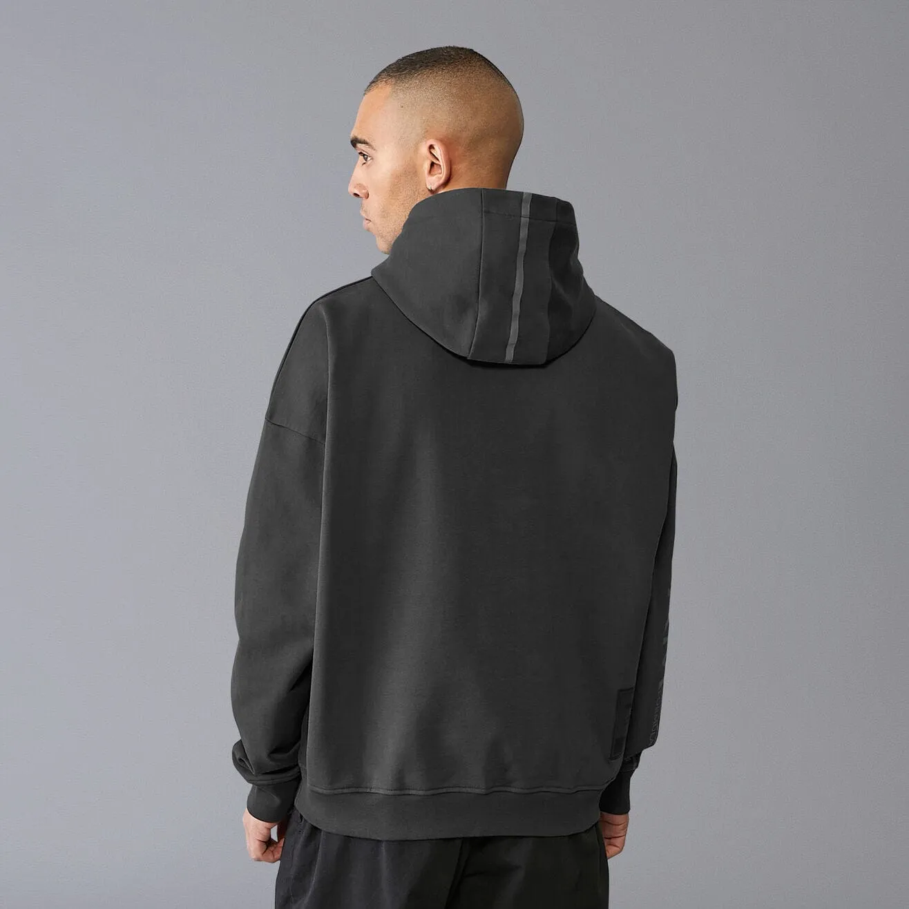 Aston Martin F1 Lifestyle Oversized Hoodie - Black