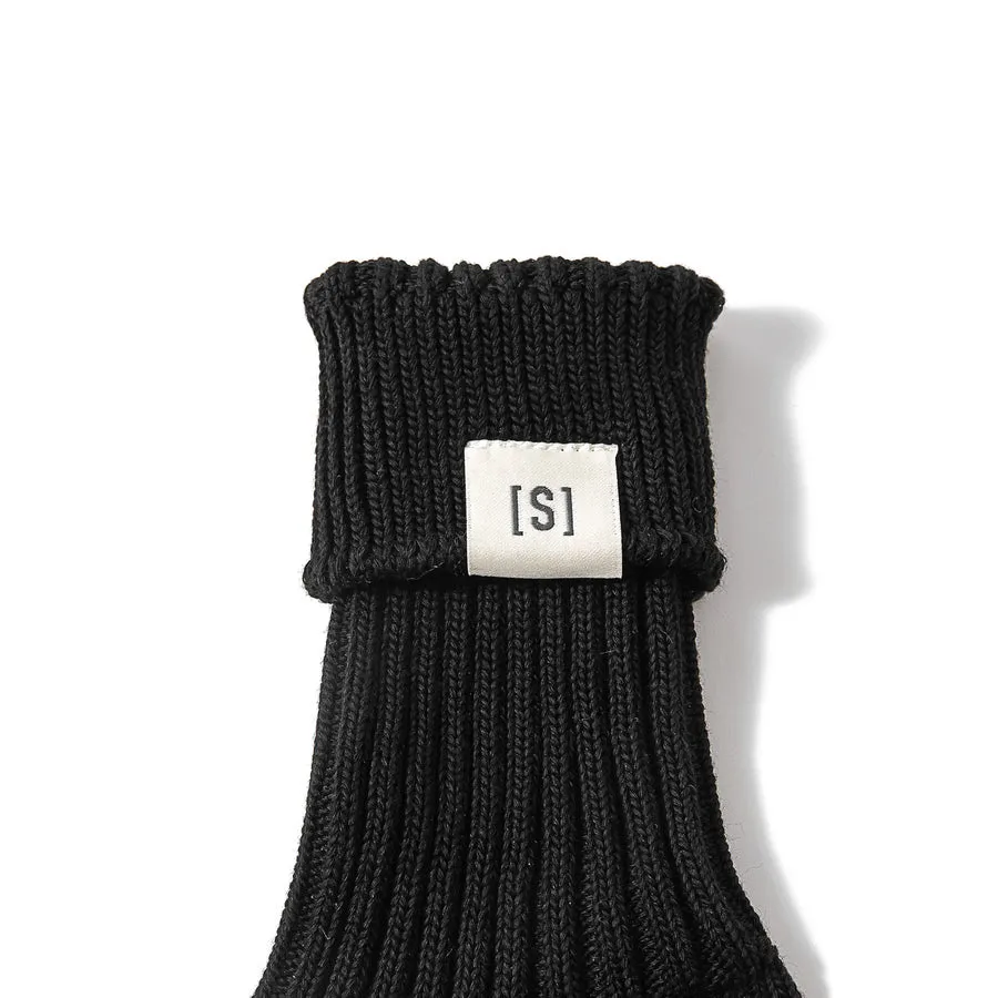 A[S]USL NEW SIGNATURE SOCKS-BLACK