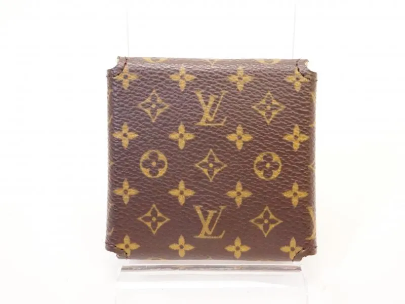 Authentic Pre-owned Louis Vuitton Monogram Portable Jewelry Jewellery Holder Accessory Case 210819