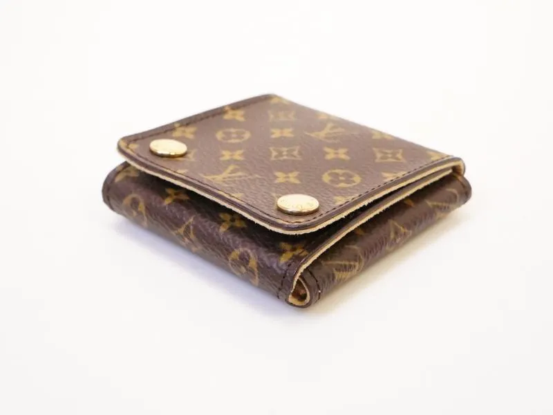 Authentic Pre-owned Louis Vuitton Monogram Portable Jewelry Jewellery Holder Accessory Case 210819