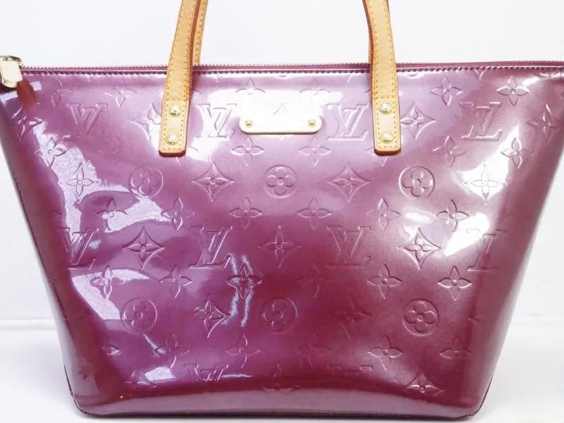 Authentic Pre-owned Louis Vuitton Vernis Violet Purple Bellevue PM Hand Tote Bag M93584 132983