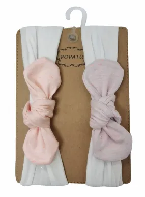 Baby Girl's Bow Knot Headband (Set of 2pcs)