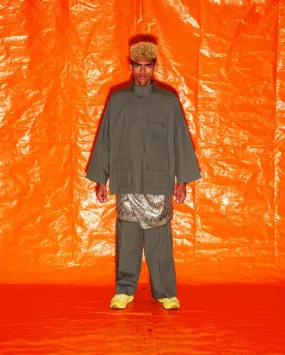 Baju Melayu Kargo (Sage)