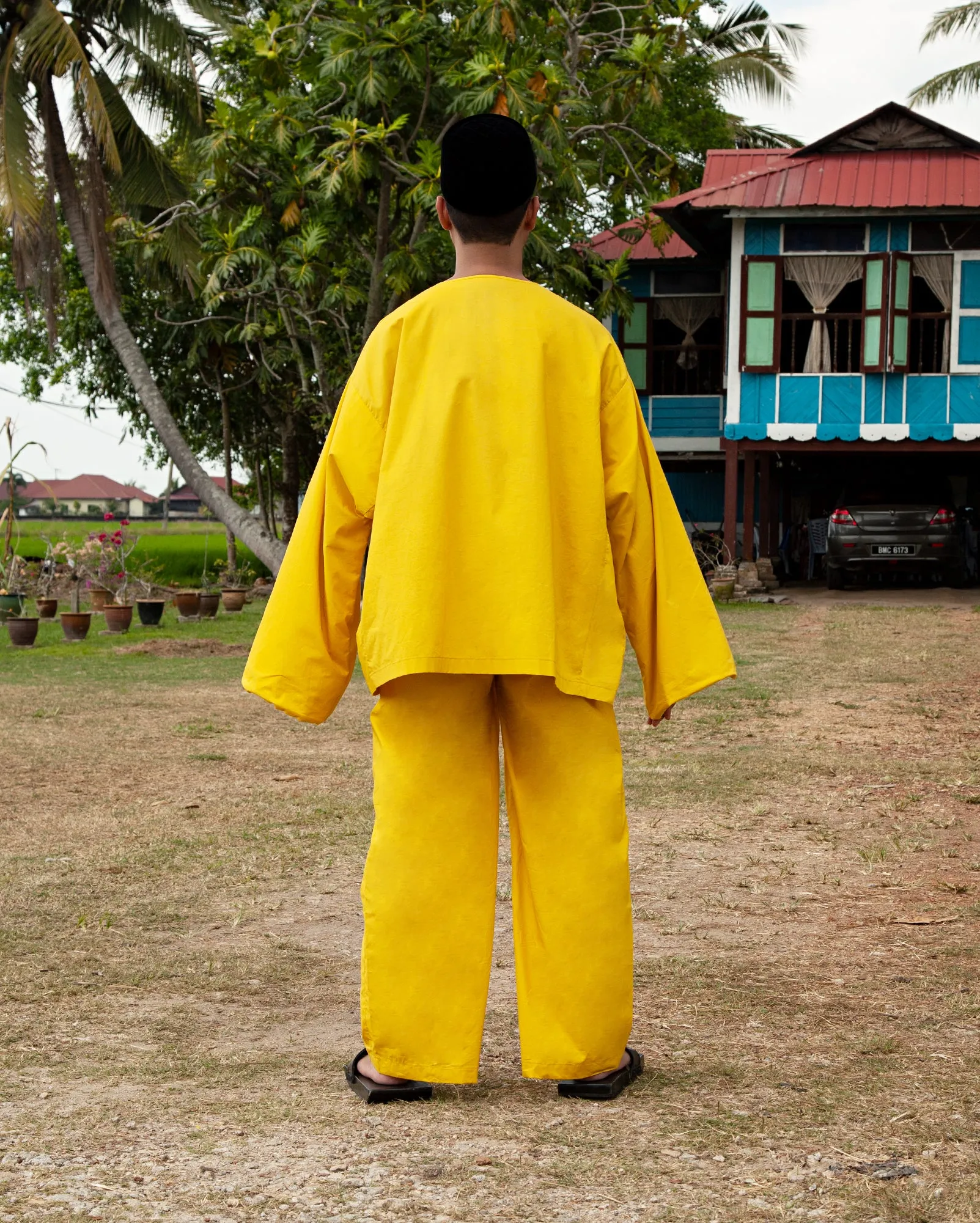 Baju Melayu Li Bai (Yellow)