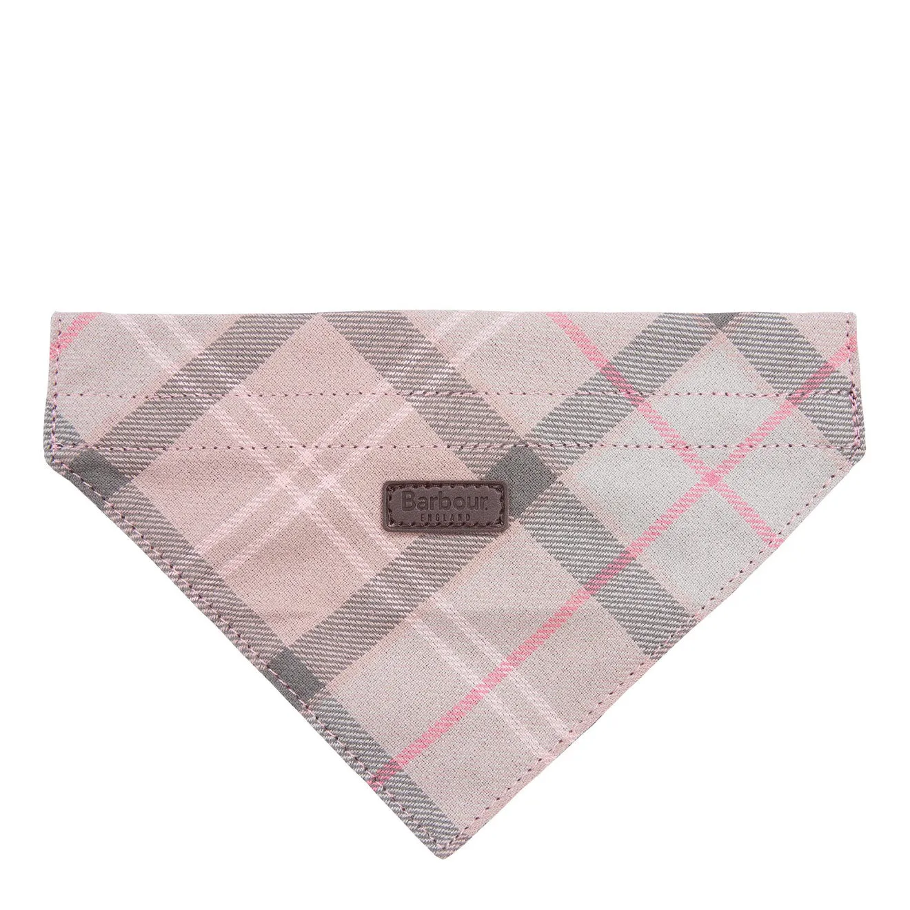 Barbour Tartan Bandana Taupe / Pink Tartan