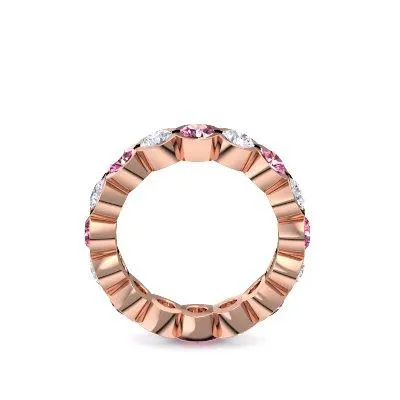 Beauty - Rosegold 750 - Turmalin pink