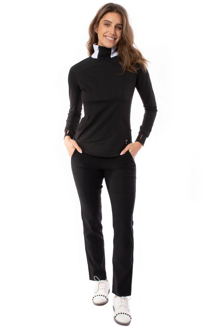 Black Trophy Pull-On Pant